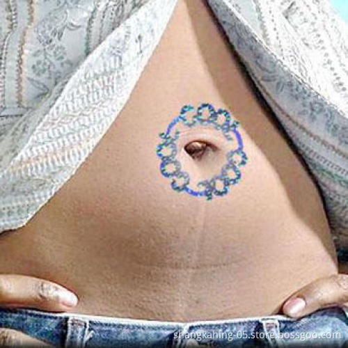 Body Tattoo Stickers, Made of Non-toxic Crystal/Rhinestones
